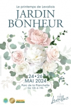 Jardin Bonheur Levallois - 25 et 26 mai 2024 - Maison Pêche et Nature 92