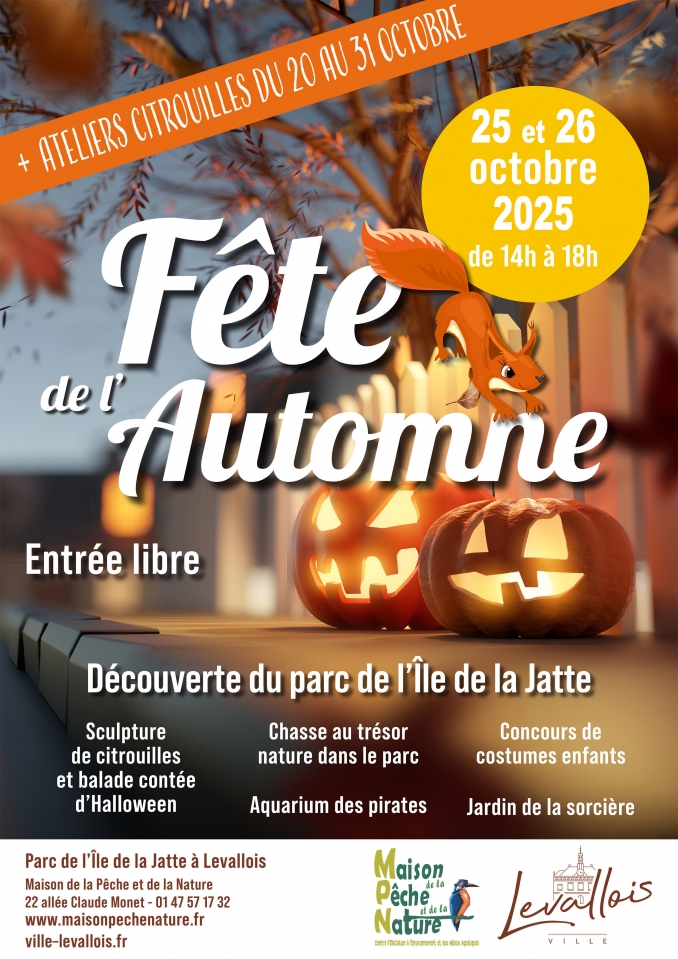 Ateliers Halloween, réservations ouvertes ! - Maison Pêche et Nature 92