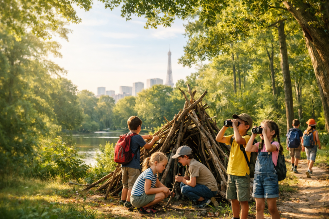 STAGE NATURE JUNIORS ETE - Maison Pêche et Nature 92