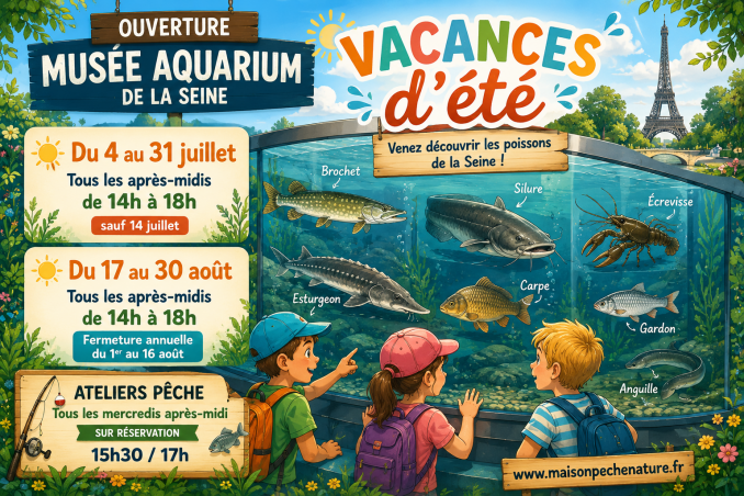 INFOS OUVERTURE - Maison Pêche et Nature 92